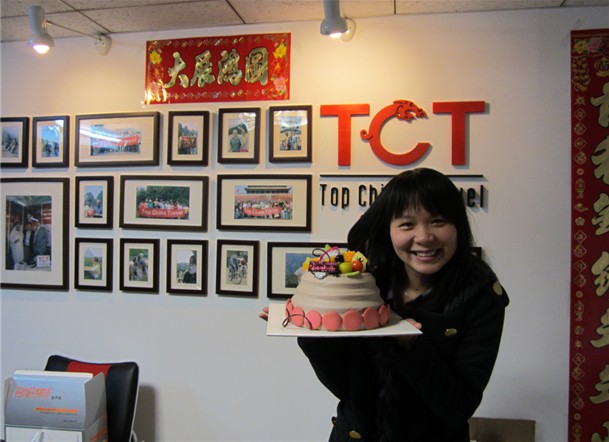 My happy birthday with Top China Travel