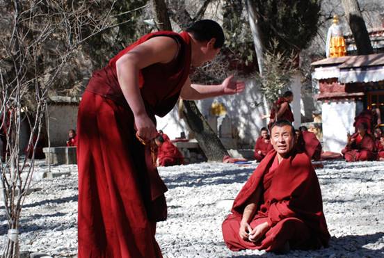 Sera Monastery, a story of the Buddhist Doctrine Debating