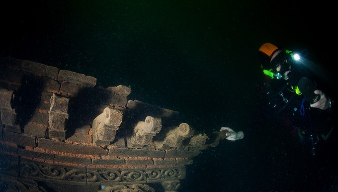 Hangzhou thousands of islets diving trip for ancient underwater city
