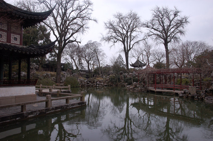 Suzhou Lingering Garden, the color of spring