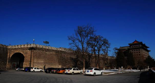 The Last City Wall in Beijing
