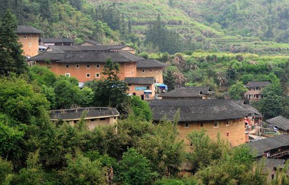 Magnificent Earth (Tulou) Building in Fujian