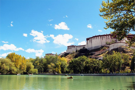 Holy palace in dream - Tibet Lhasa Potala Palace